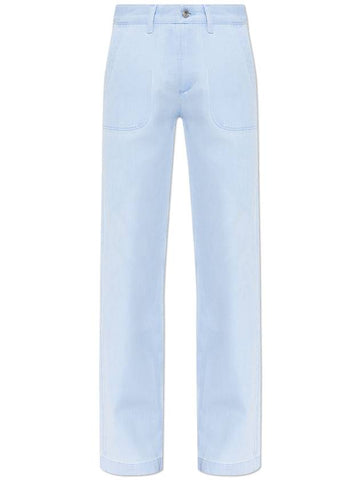 Women's Seaside Straight Jeans Light Blue - A.P.C. - BALAAN 1