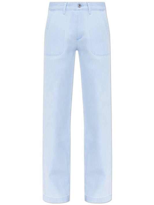 Women's Seaside Straight Jeans Light Blue - A.P.C. - BALAAN 1