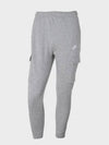 NSW Club Fleece Cargo Track Pants Grey - NIKE - BALAAN 3