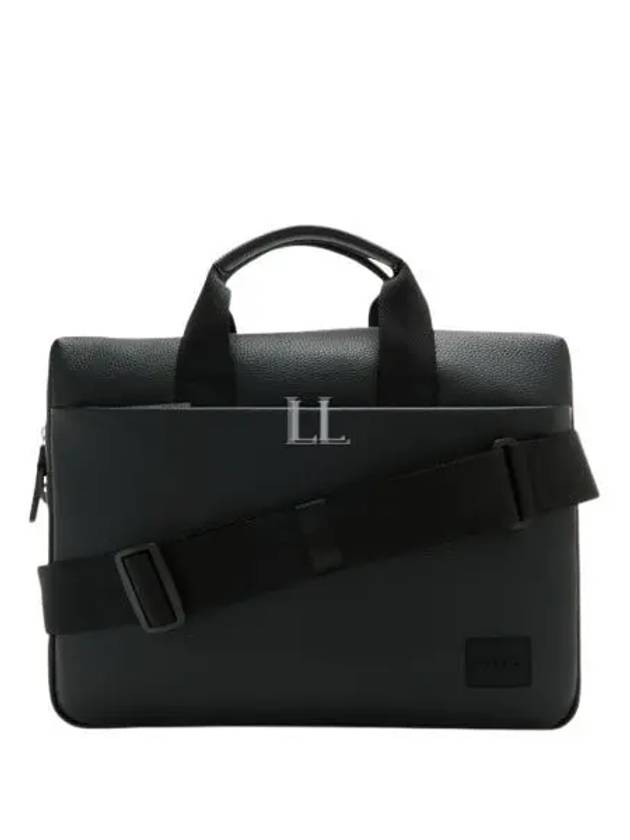 Strap Leather Brief Case Black - HUGO BOSS - BALAAN 2