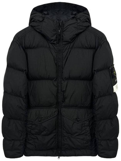 Crinkle Reps Re-Nylon Down Padding Black - STONE ISLAND - BALAAN 2