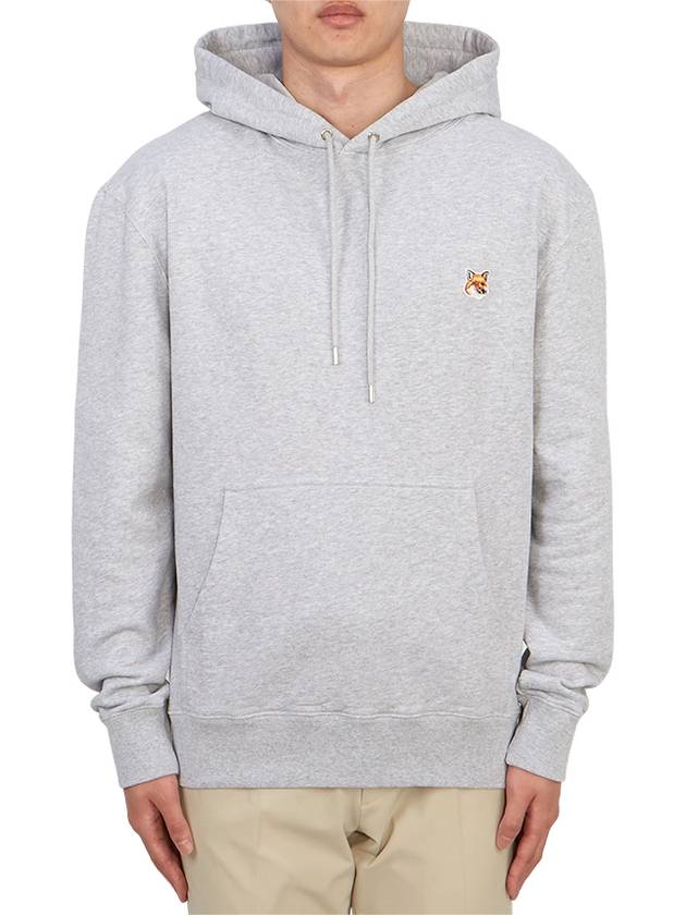 Fox Head Patch Regular Hoodie Grey - MAISON KITSUNE - BALAAN 2