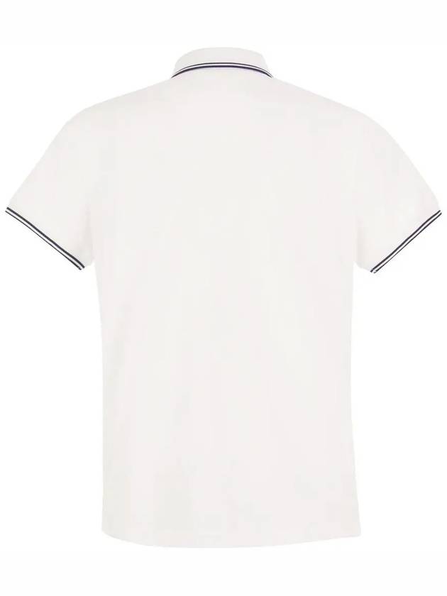 Polo T shirt White 8A000 25 84556 001 - MONCLER - BALAAN 3