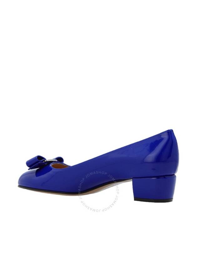 Ferragamo Blue Vara Bow Pump Shoe, Size 5.5 - SALVATORE FERRAGAMO - BALAAN 3