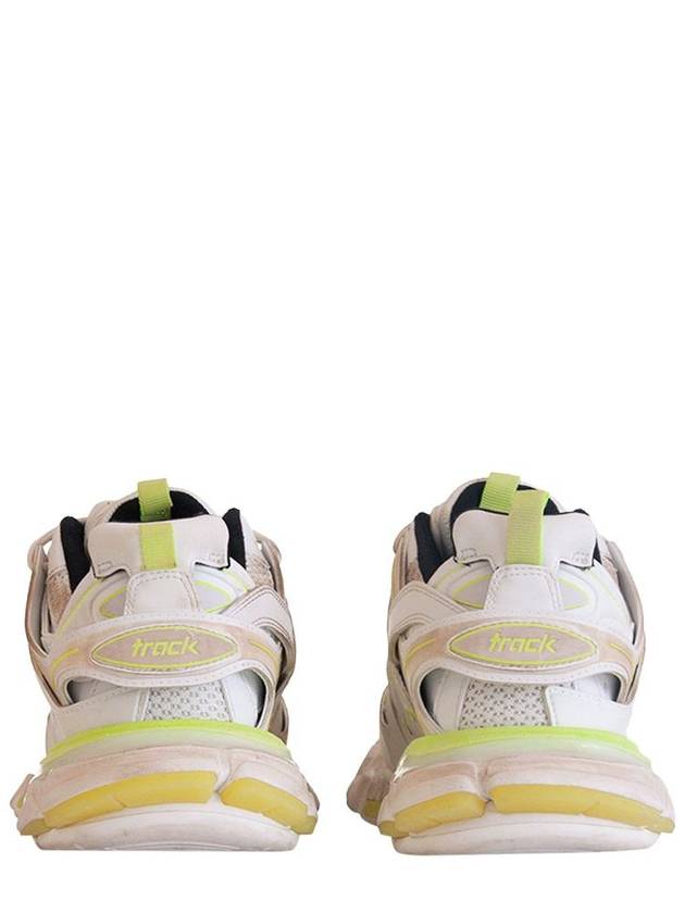 Track Low Top Sneakers Fluo Yellow White - BALENCIAGA - BALAAN 4