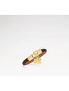 Petite Malle Charm Bracelet Gold Brown - LOUIS VUITTON - BALAAN 3