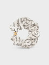 silk scrunchie white gold - CELINE - BALAAN 2