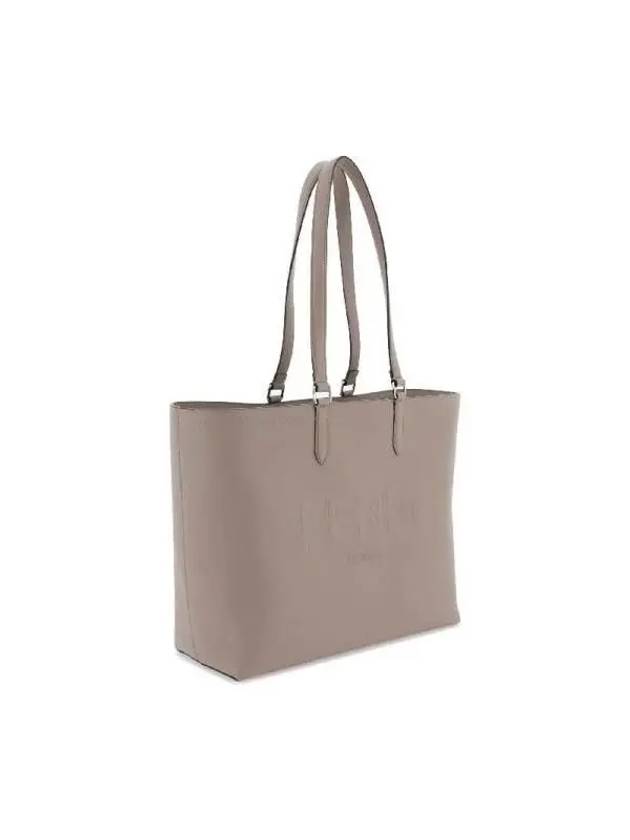 Roma Leather Tote Bag Beige - FENDI - BALAAN 4