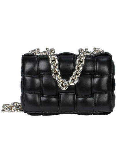 Cassette Lambskin Shoulder Bag Black - BOTTEGA VENETA - BALAAN 2