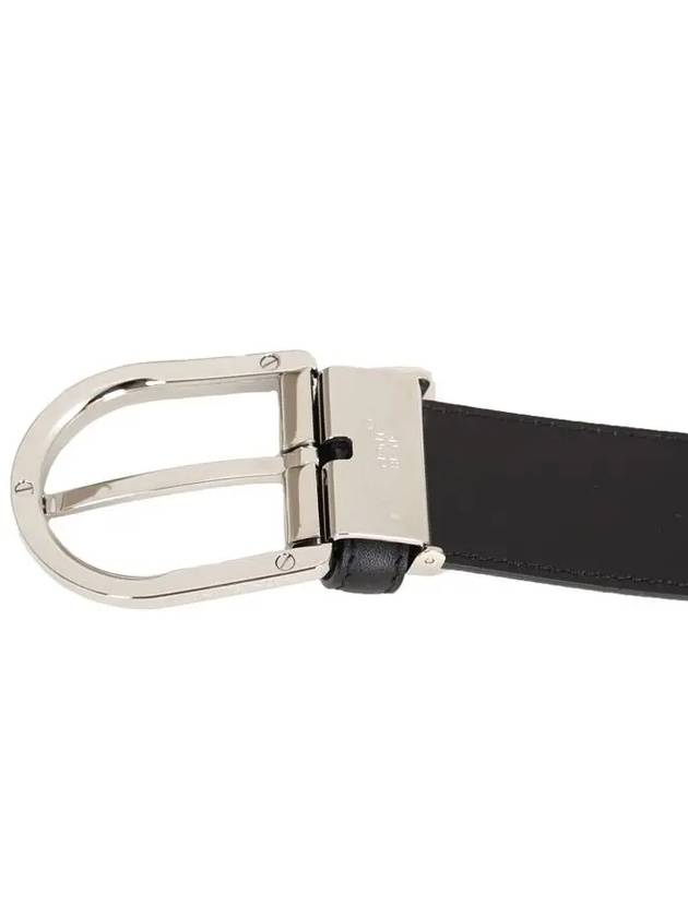 Meisterst?ck Business Sfumato Leather Belt Blue - MONTBLANC - BALAAN 4