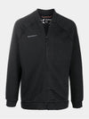 Men's embossed zip-up ML bomber black jacket 1014 02660 0001 - MAMMUT - BALAAN 1