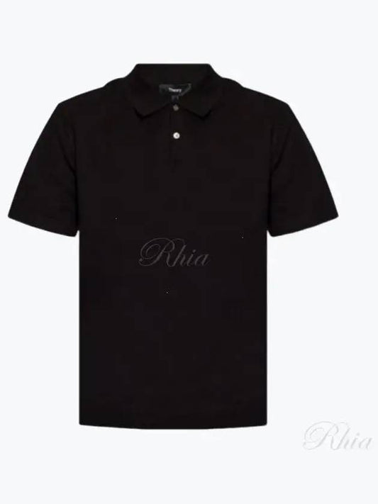 Goris Polo Shirt Black - THEORY - BALAAN 2