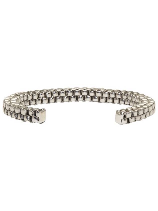 Silver Scoubidou Bracelet - BALMAIN - BALAAN 4