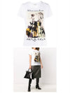 Dress Print Short Sleeve T-shirt White - ALEXANDER MCQUEEN - BALAAN 5