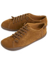 Peu Leather Low Top Sneakers Brown - CAMPER - BALAAN 2