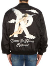 Storms In Heaven Souvenir Bomber Jacket Black - REPRESENT - BALAAN 6