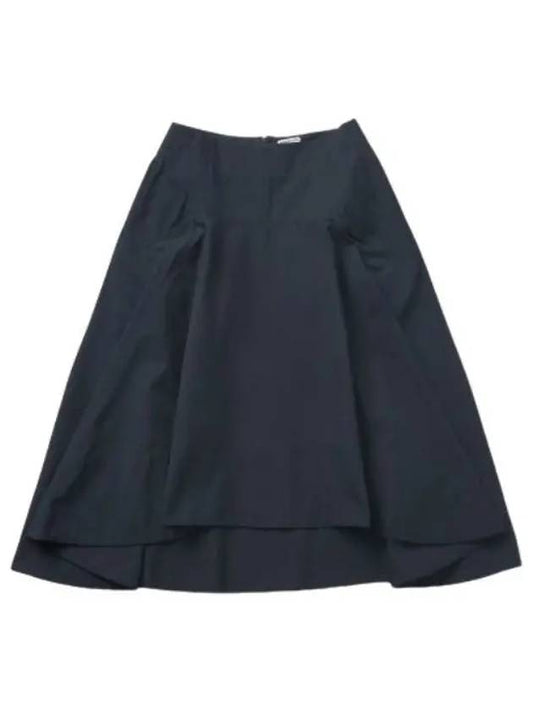 Compact Cotton Flare Skirt Avis Women s - BOTTEGA VENETA - BALAAN 1