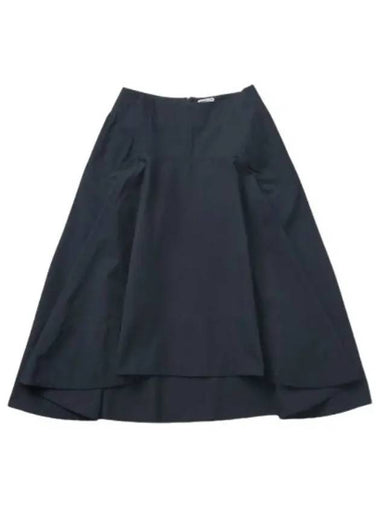 Compact Cotton Flare Skirt Abis - BOTTEGA VENETA - BALAAN 1