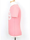 Stamp Short Sleeve T Shirt Pink S - LOUIS VUITTON - BALAAN 4