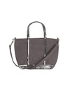 Cabas XS AJ 2way Canvas Tote Bag Anthracite - VANESSA BRUNO - BALAAN 1