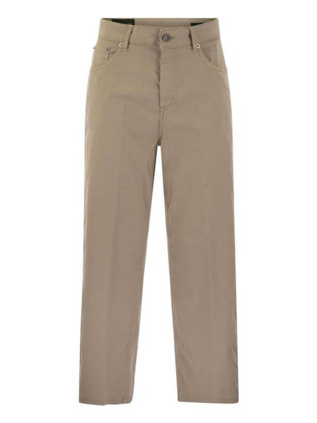 Dondap straight pants DP770 GSE068D BM5 DD 016 BEIGE - DONDUP - BALAAN 1