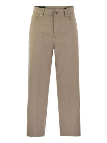 Dondap straight pants DP770 GSE068D BM5 DD 016 BEIGE - DONDUP - BALAAN 1