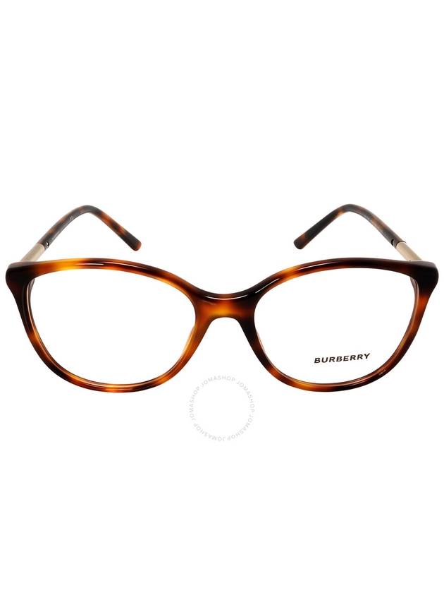 Eyewear Round Frame Eyeglasses Havana - BURBERRY - BALAAN 3