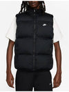 Men's Club Puffer Vest Black - NIKE - BALAAN 2