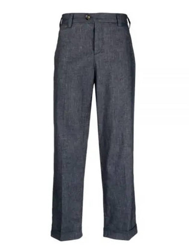 Pitti Torino COASWRBL0REWBP28 0360 Denim Chino Pants - PT TORINO - BALAAN 1