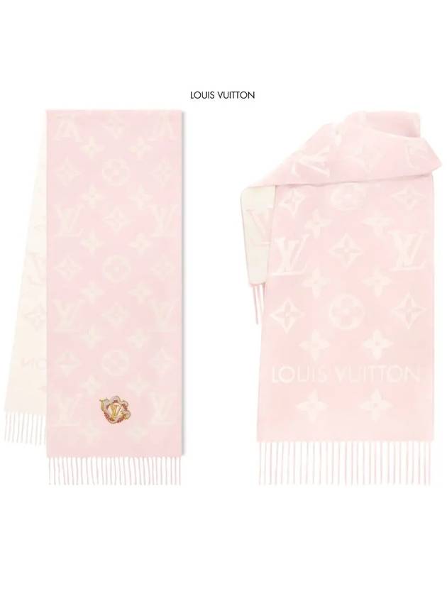 Precious Dragon LV Essential Scarf Pink - LOUIS VUITTON - BALAAN 2