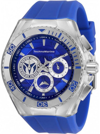 Technomarine Cruise California Chronograph Quartz Blue And Grey Dial Watch TM-118121 - TECHNOMARINE - BALAAN 1