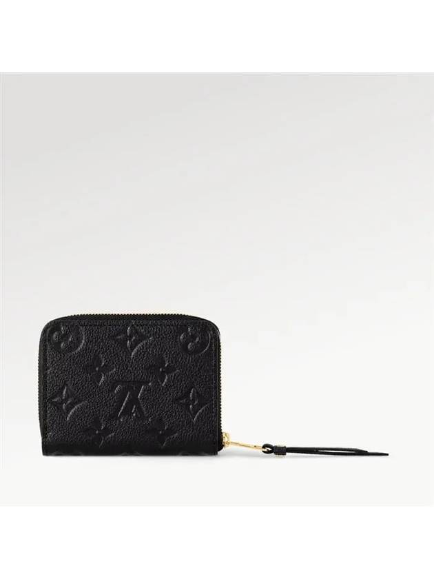 Monogram Empreinte Zipper Coin Wallet Black - LOUIS VUITTON - BALAAN 6