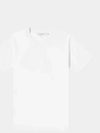 Paris Embroidered Classic Cotton Short Sleeve T-Shirt White - MAISON KITSUNE - BALAAN 2