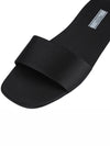 Silk Stain Travel Slippers Black - PRADA - BALAAN 8