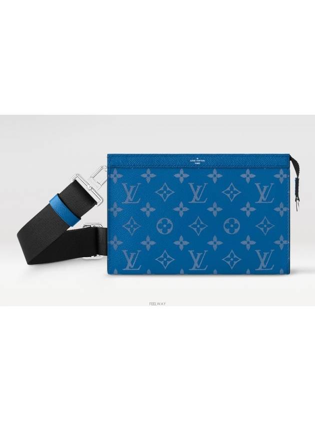 Gaston Taigarama Cross Bag Blue - LOUIS VUITTON - BALAAN 2