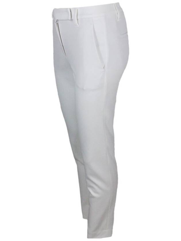 Slacks White MA126P7258 C159 - BRUNELLO CUCINELLI - BALAAN 3