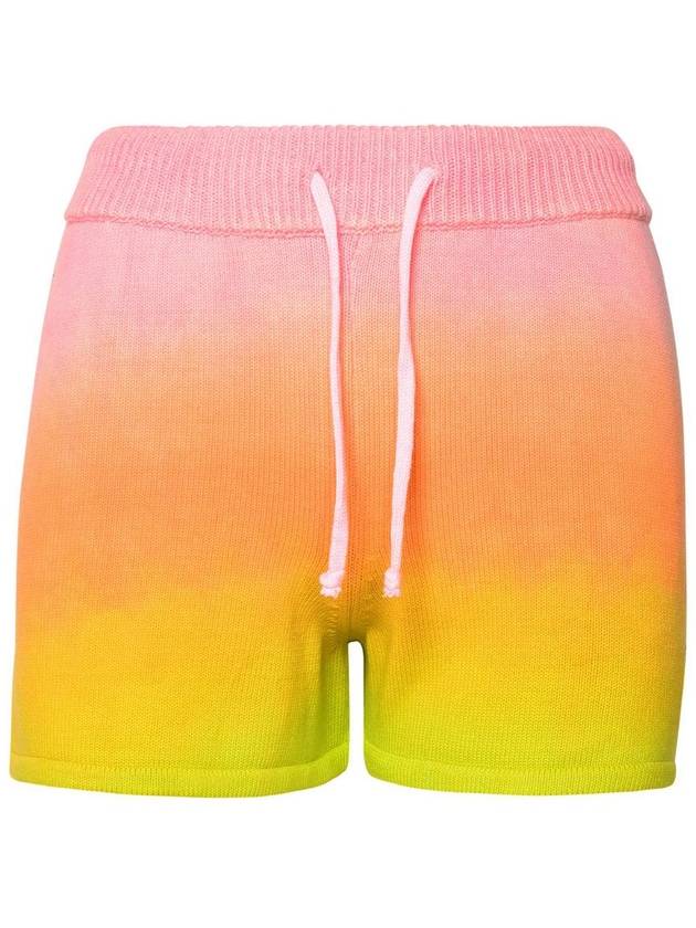 Barrow Multicolor Cotton Shorts - CLAIRE BARROW - BALAAN 1