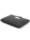 Plaque Zipper Small Coin Wallet Black - MULBERRY - BALAAN 4