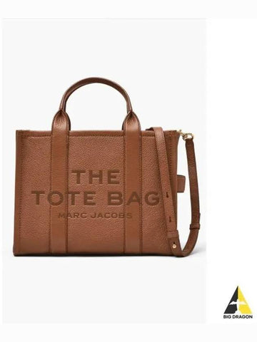 Leather The Medium Tote Argan Oil MBBAW24009BRX - MARC JACOBS - BALAAN 1