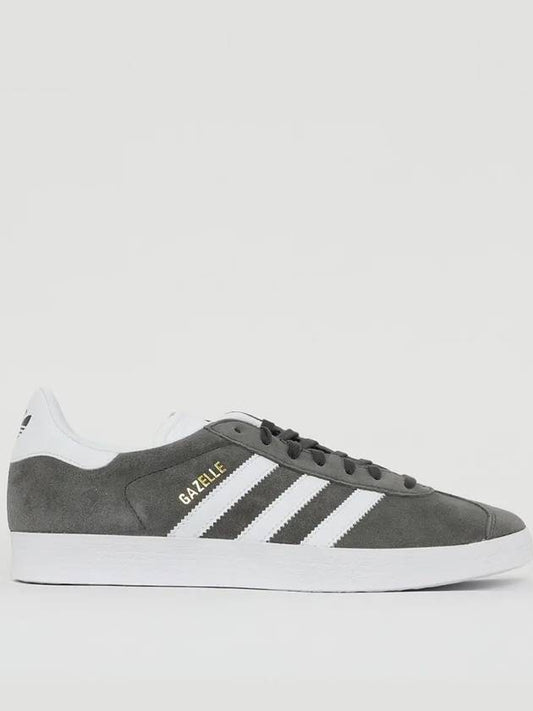 Originals Gazelle Low-Top Sneakers Solid Grey - ADIDAS - BALAAN 2