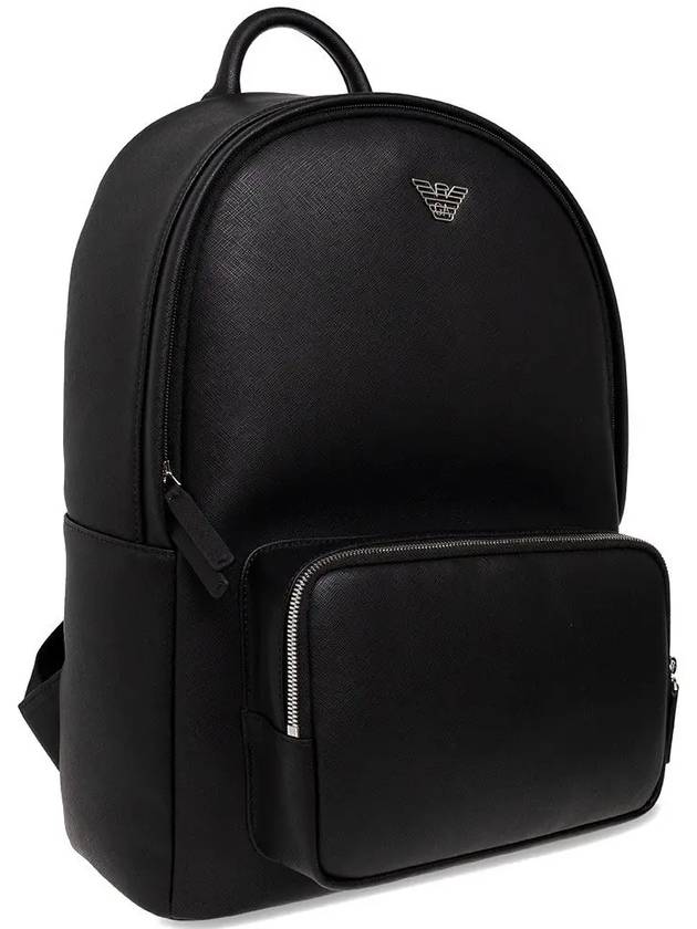 Men's Logo Backpack Black - EMPORIO ARMANI - BALAAN 5