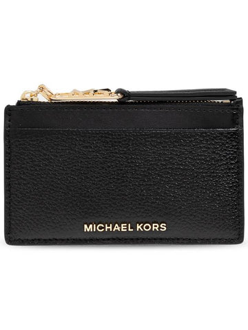 Michael Michael Kors Card Holder Empire, Women's, Black - MICHAEL KORS - BALAAN 1