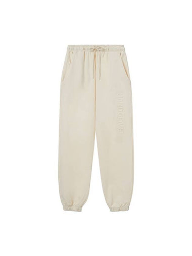 Embo Jogger Track Pants Ivory - HARDGEAR APPAREL - BALAAN 1