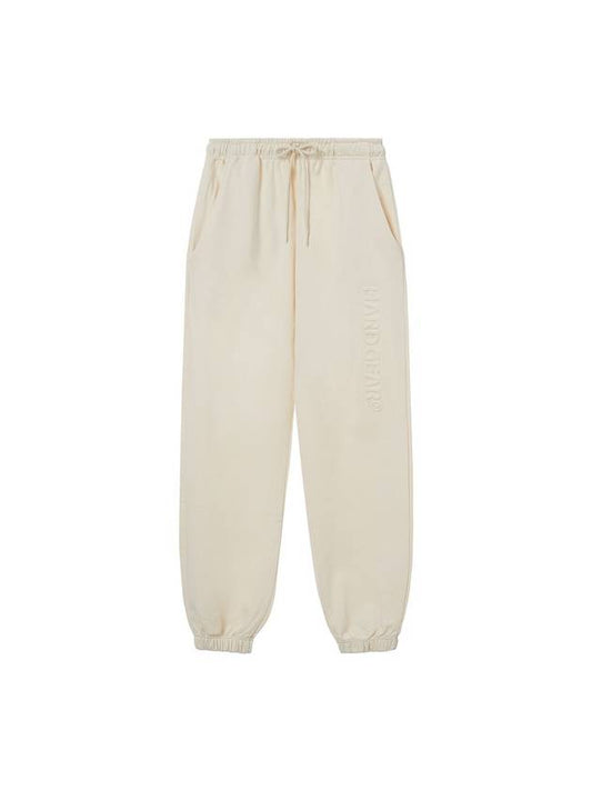 Embo Jogger Track Pants Ivory - HARDGEAR APPAREL - BALAAN 2