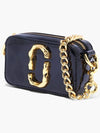 Snapshot Gold Logo Shoulder Bag Black - MARC JACOBS - BALAAN 3