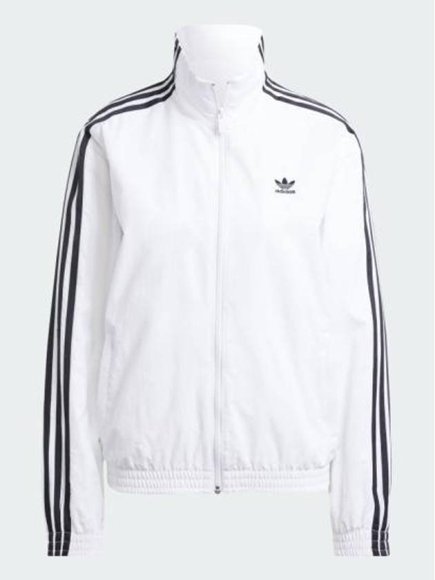 3 Stripe Woven Track Jacket White - ADIDAS - BALAAN 2