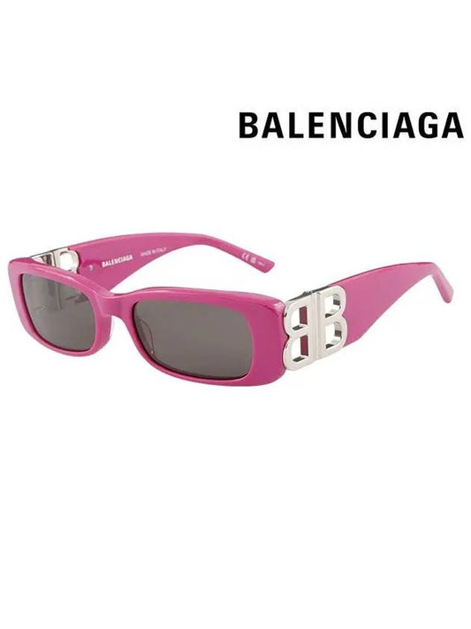 Eyewear Crystal Decorated Square Frame Sunglasses BB0096S - BALENCIAGA - BALAAN 2