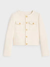 Dani Cotton Jacket Ivory - CELINE - BALAAN 2