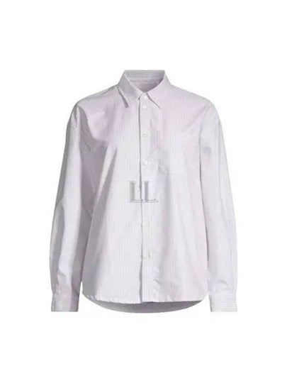 Boyfriend Long Sleeve Shirt White - A.P.C. - BALAAN 2