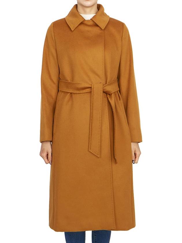 Bcollag Style Wool Single Coat Camel - MAX MARA - BALAAN 2